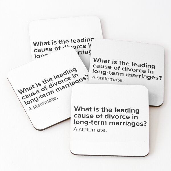 Item preview, What is the leading cause of divorce in long-term marriages? A stalemate. | PUNS | The Last of Us designed and sold by AllPunAndGames.