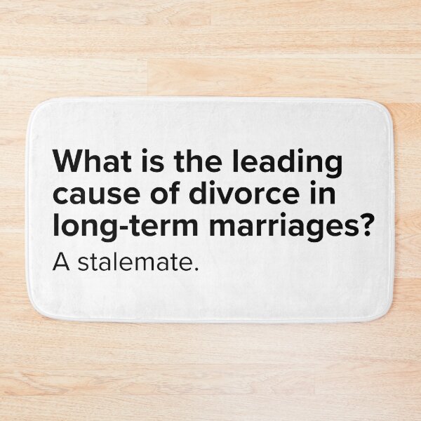 Item preview, What is the leading cause of divorce in long-term marriages? A stalemate. | PUNS | The Last of Us designed and sold by AllPunAndGames.