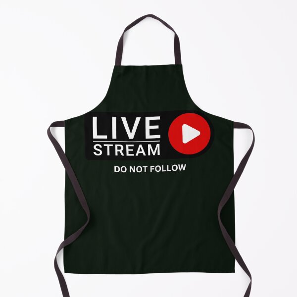 Item preview, Funny Live streaming sign designed and sold by AEROSPACE-IND.