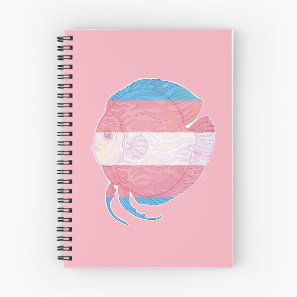 Item preview, Discus tropical fish - Transgender colour flag Pink designed and sold by Puddmuppy.