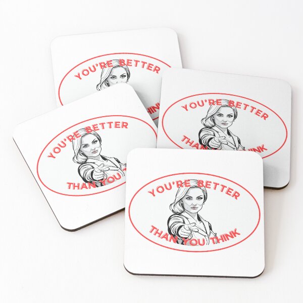 Item preview, Better than You Think Sticker designed and sold by Revjock.