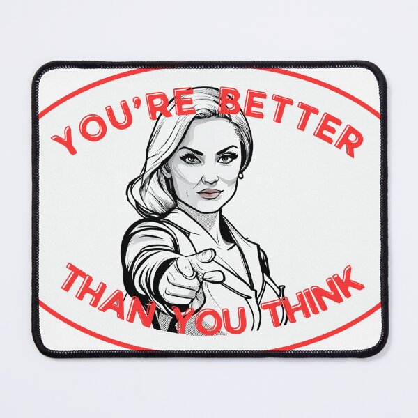 Item preview, Better than You Think Sticker designed and sold by Revjock.