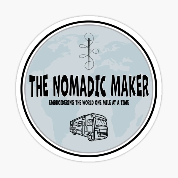 Nomadic Maker logo Sticker