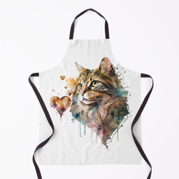 Item preview, A Cat and Heart Symbolize Love designed and sold by khaledahmed6249.