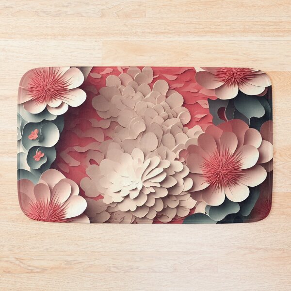 Item preview, Flower Power in Paper art style designed and sold by FormFinder.