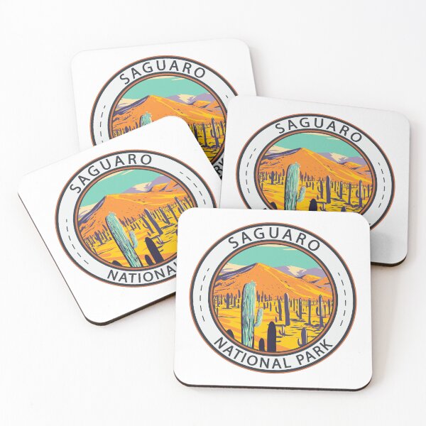 Item preview, Saguaro National Park Cacti Badge designed and sold by KrisSidDesigns.
