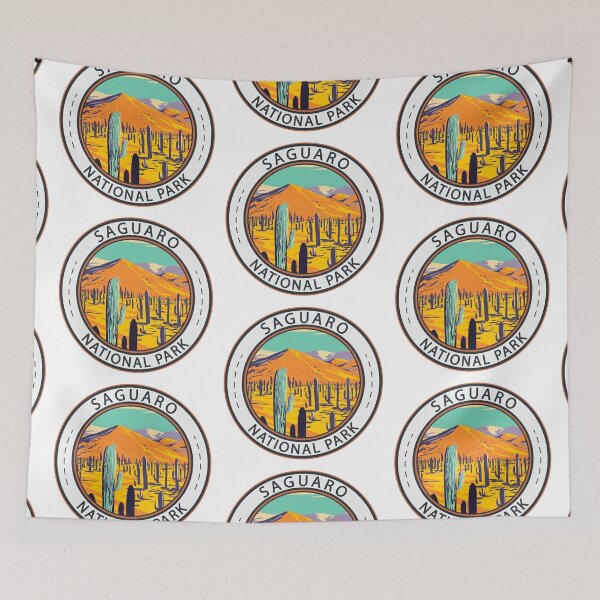 Item preview, Saguaro National Park Cacti Badge designed and sold by KrisSidDesigns.
