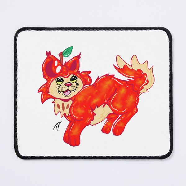 Item preview, Apple Kitty designed and sold by PawsAnJaws.