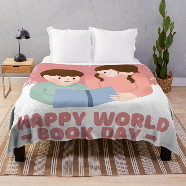 Item preview, World book day (mother and son illustration) designed and sold by ardianSZ-studio.