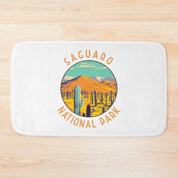 Item preview, Saguaro National Park Cacti Distressed Circle designed and sold by KrisSidDesigns.