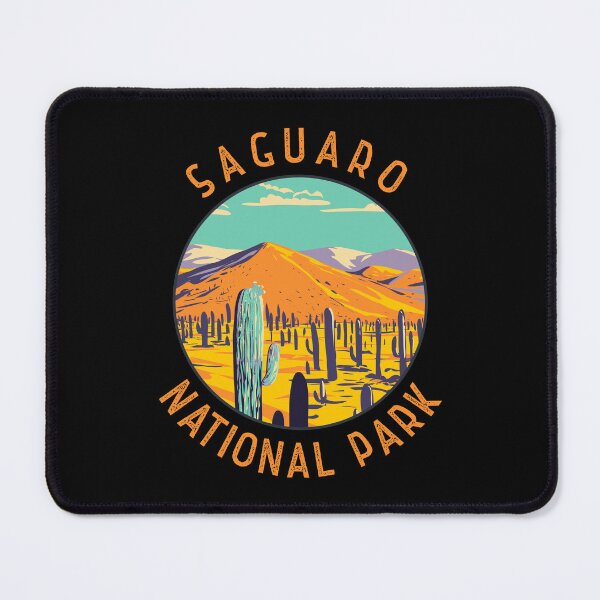 Item preview, Saguaro National Park Cacti Distressed Circle designed and sold by KrisSidDesigns.