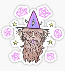 Mustachiosorcerer Sticker