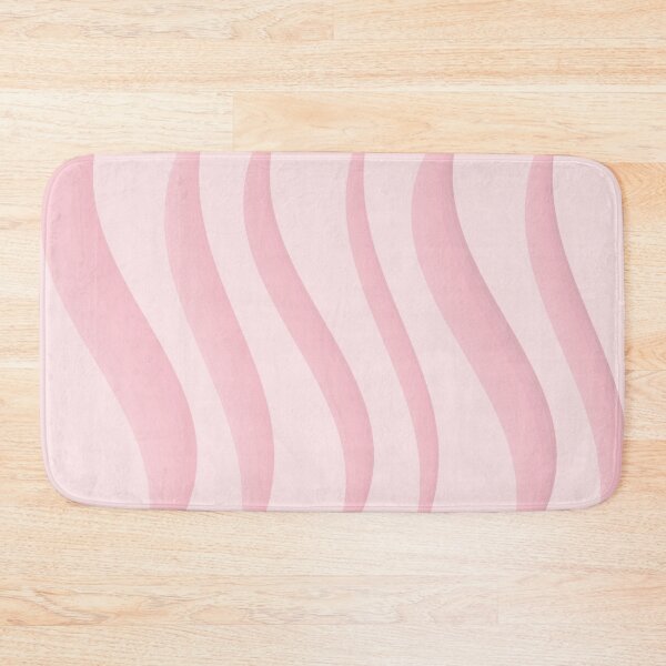 Item preview, Pale Pink Wavy Lines Zebra Print Abstract designed and sold by burbankdesigns.
