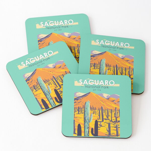Item preview, Saguaro National Park Cacti Vintage designed and sold by KrisSidDesigns.