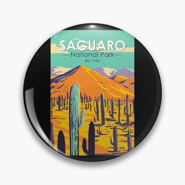 Item preview, Saguaro National Park Cacti Vintage designed and sold by KrisSidDesigns.