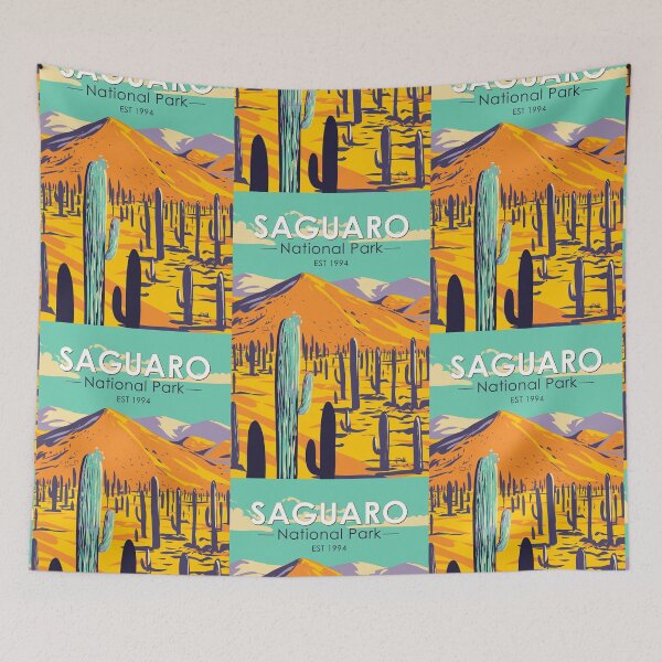 Item preview, Saguaro National Park Cacti Vintage designed and sold by KrisSidDesigns.