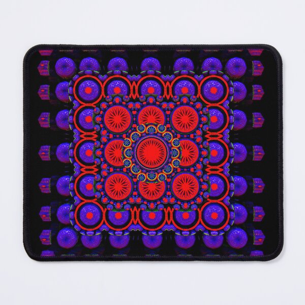 Item preview, 3D Fractal Art - Square Mandala designed and sold by Fractal-Graphic.