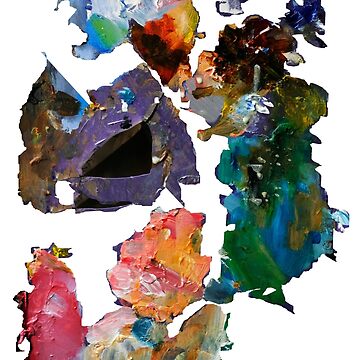 Artwork thumbnail, Abstract Left Over No 1 by Muyiwa's Art Muse