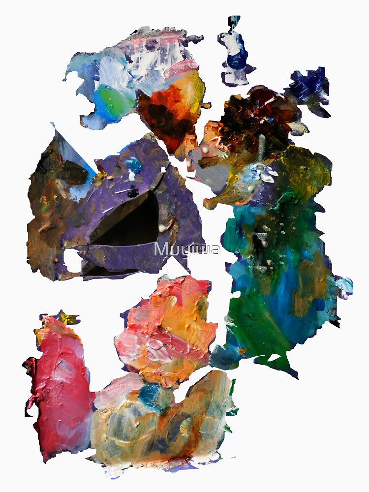 Thumbnail 7 of 7, Classic T-Shirt, Abstract Left Over No 1 designed and sold by Muyiwa.