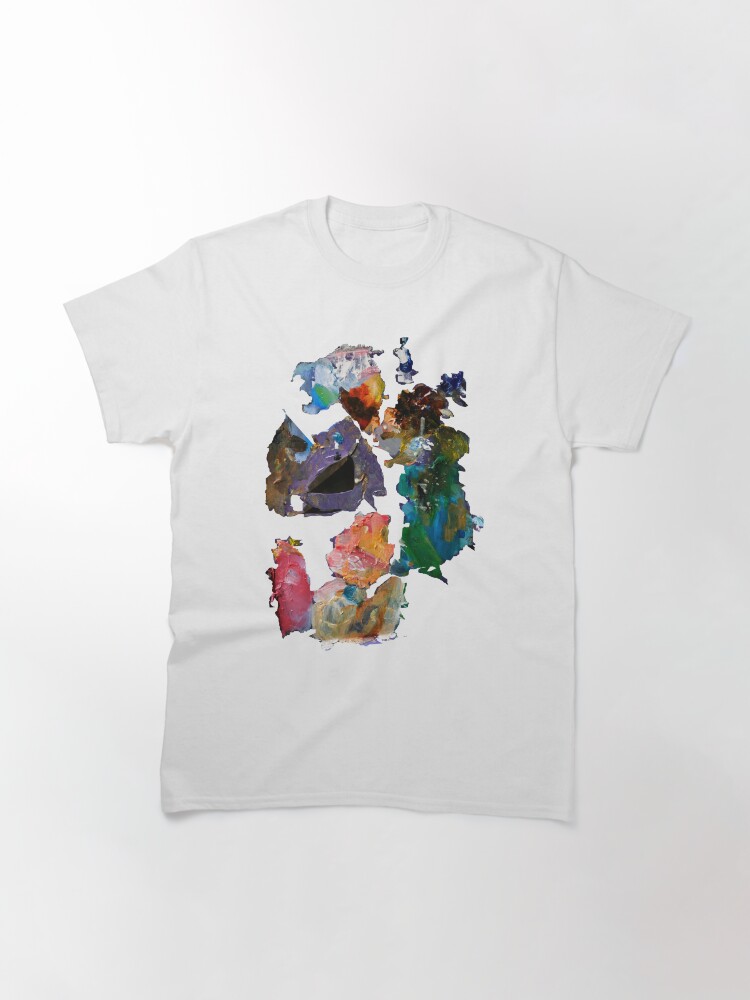 Thumbnail 3 of 7, Classic T-Shirt, Abstract Left Over No 1 designed and sold by Muyiwa.
