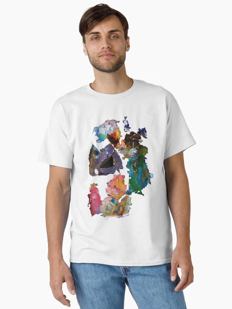 Thumbnail 2 of 7, Classic T-Shirt, Abstract Left Over No 1 designed and sold by Muyiwa.