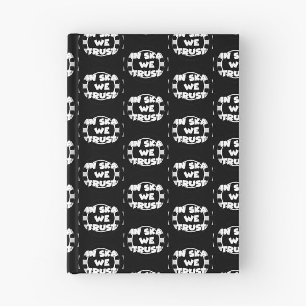 Item preview, IN SKA WE TRUST - retro Ska 2Tone design designed and sold by ModSupporters.