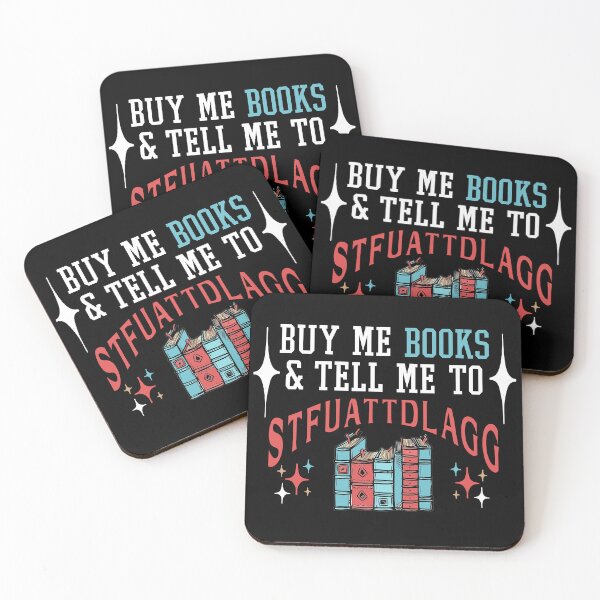 Item preview, Buy Me Books And Tell Me To Stfuattdlagg funny for book lovers designed and sold by zackwork.
