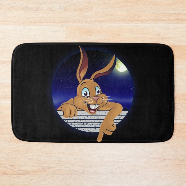Item preview, Funny rabbit on full moon designed and sold by soebekhi.