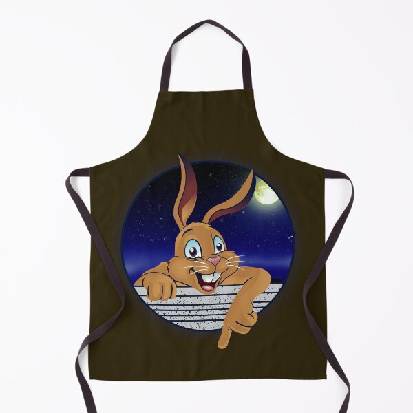 Item preview, Funny rabbit on full moon designed and sold by soebekhi.