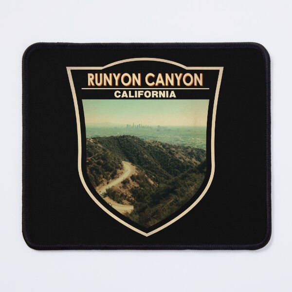 Item preview, Runyon Canyon California Badge designed and sold by KrisSidDesigns.