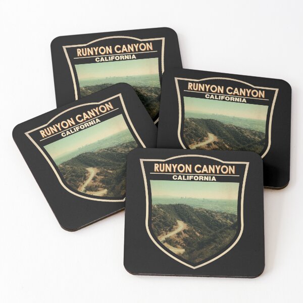 Item preview, Runyon Canyon California Badge designed and sold by KrisSidDesigns.
