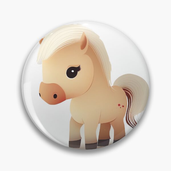 Artikelvorschau, Süßes Chibi-Kawaii-Pferd entworfen und verkauft von ChibiInstant.