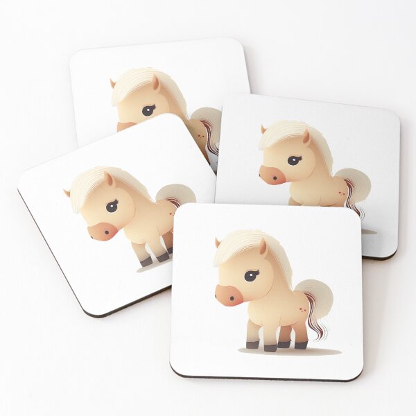 Item preview, kawaii chibi cute horse designed and sold by ChibiInstant.