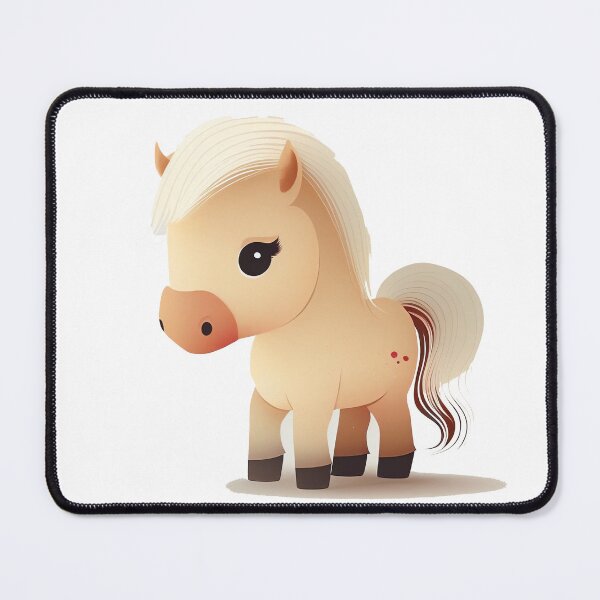 Item preview, kawaii chibi cute horse designed and sold by ChibiInstant.