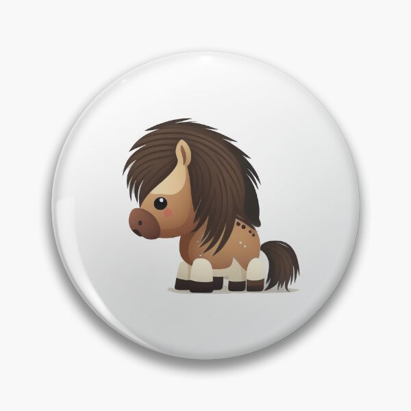 Artikelvorschau, kawaii chibi cute horse entworfen und verkauft von ChibiInstant.