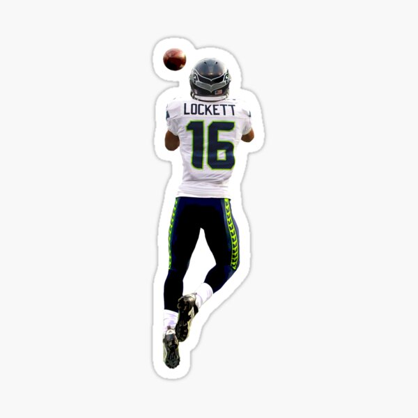 Tyler Lockett Seattle Seahawks Big Catch Touchdown Signed Photo Autograph  Poster