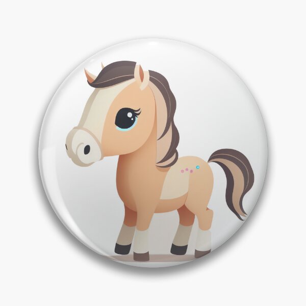 Artikelvorschau, kawaii chibi cute horse entworfen und verkauft von ChibiInstant.