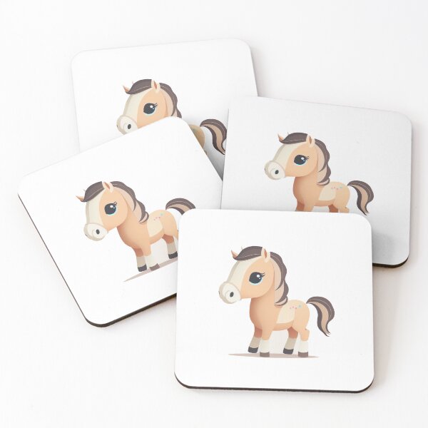 Item preview, kawaii chibi cute horse designed and sold by ChibiInstant.