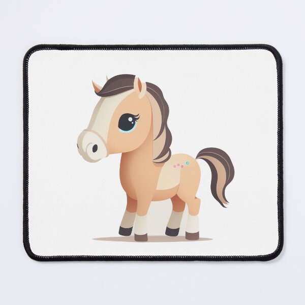 Item preview, kawaii chibi cute horse designed and sold by ChibiInstant.