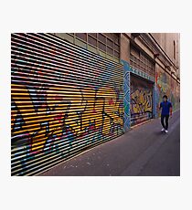 Along the alley Photographic Print