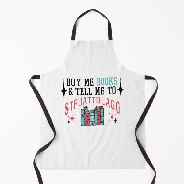 Item preview, Buy Me Books And Tell Me To Stfuattdlagg Sticker funny for book lovers designed and sold by zackwork.