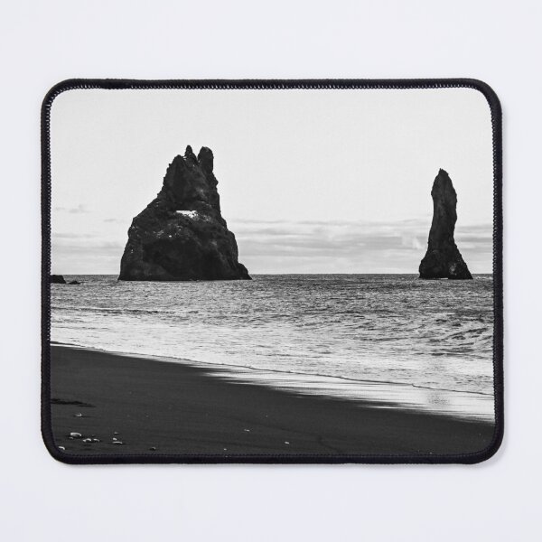 Item preview, Reynisfjara Beach, Iceland B&W designed and sold by Kate-P-.