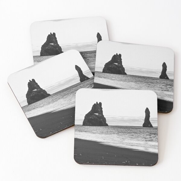 Item preview, Reynisfjara Beach, Iceland B&W designed and sold by Kate-P-.