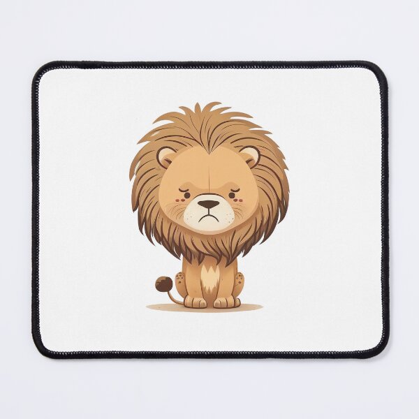 Item preview, kawaii chibi cute lion designed and sold by ChibiInstant.