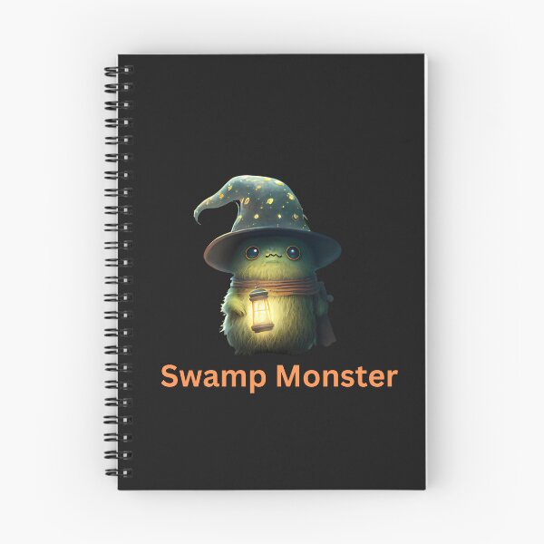 Item preview, Cute Swamp Monster designed and sold by MTJ-Mushrooms.
