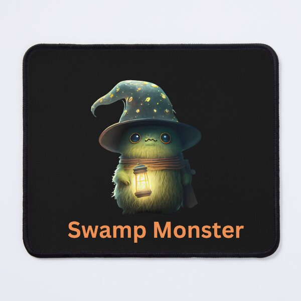 Item preview, Cute Swamp Monster designed and sold by MTJ-Mushrooms.