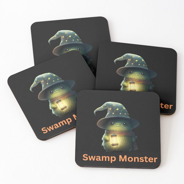 Item preview, Cute Swamp Monster designed and sold by MTJ-Mushrooms.