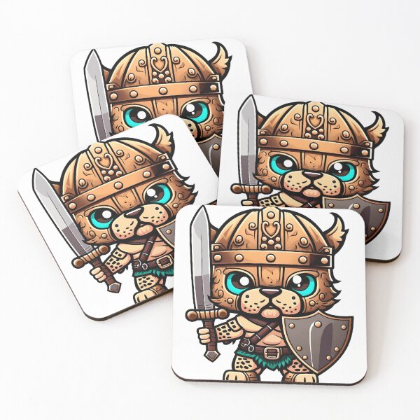 Item preview, Cute jaguar viking designed and sold by VisionaryMX.