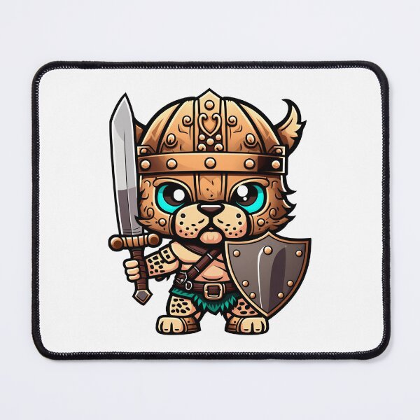 Item preview, Cute jaguar viking designed and sold by VisionaryMX.