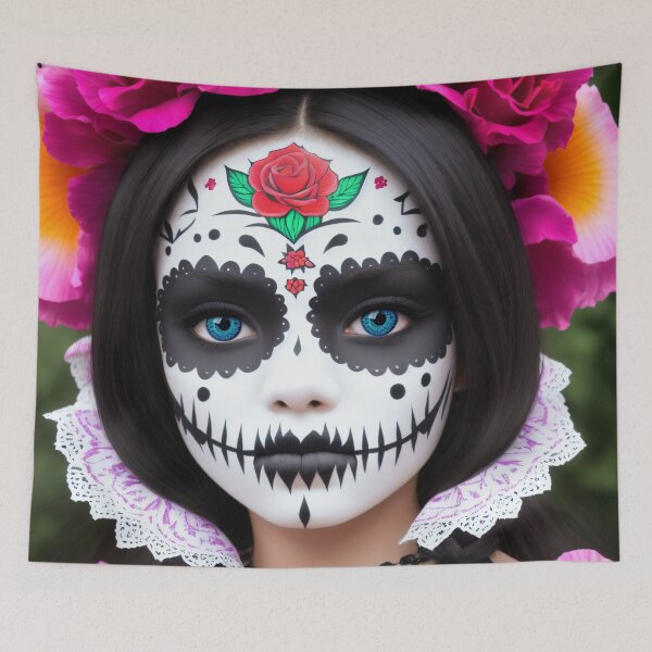 Item preview, Dia de los Muertos - La Catrina in all its glory designed and sold by ArtCreator2023.